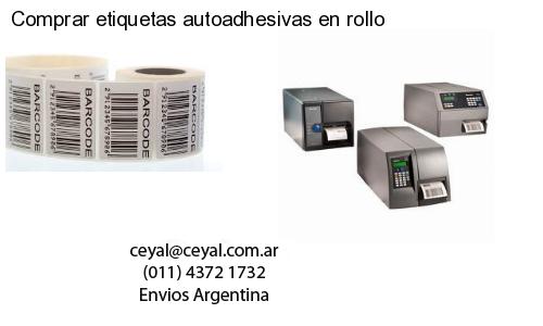 Comprar etiquetas autoadhesivas en rollo