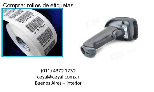 Comprar rollos de etiquetas