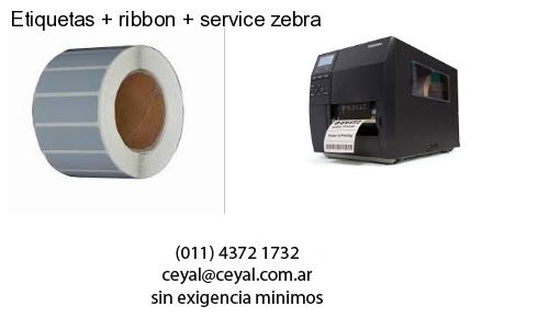 Etiquetas   ribbon   service zebra