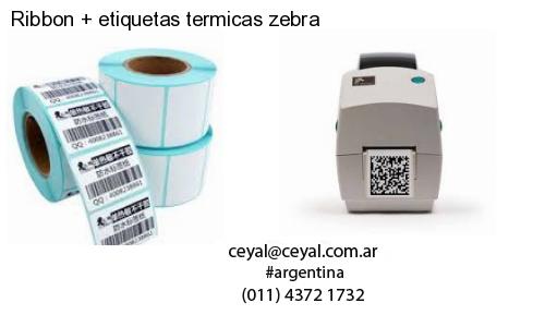 Ribbon   etiquetas termicas zebra