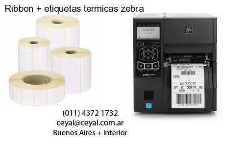 Ribbon   etiquetas termicas zebra