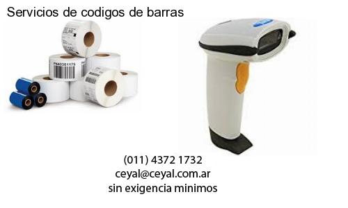 Servicios de codigos de barras