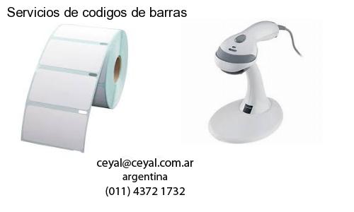 Servicios de codigos de barras