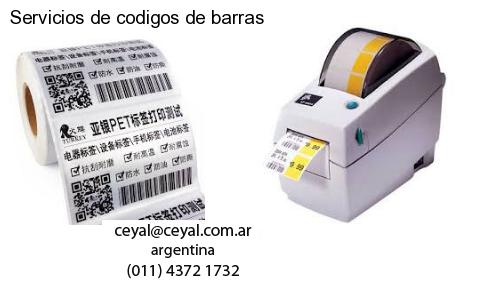 Servicios de codigos de barras