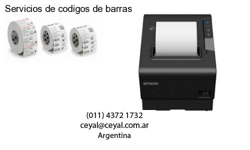 Servicios de codigos de barras