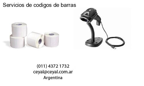 Servicios de codigos de barras