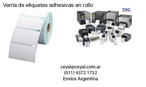 Venta de etiquetas adhesivas en rollo