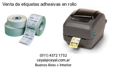 Venta de etiquetas adhesivas en rollo