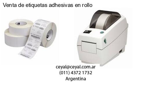 Venta de etiquetas adhesivas en rollo