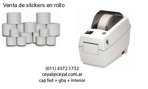 Venta de stickers en rollo