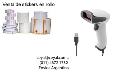 Venta de stickers en rollo