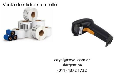 Venta de stickers en rollo