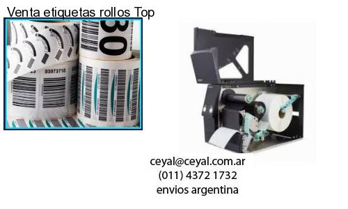 Venta etiquetas rollos Top