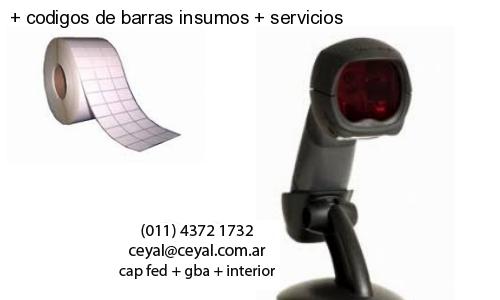   codigos de barras insumos   servicios