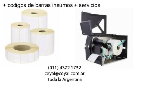   codigos de barras insumos   servicios