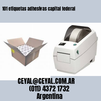 101 etiquetas adhesivas capital federal