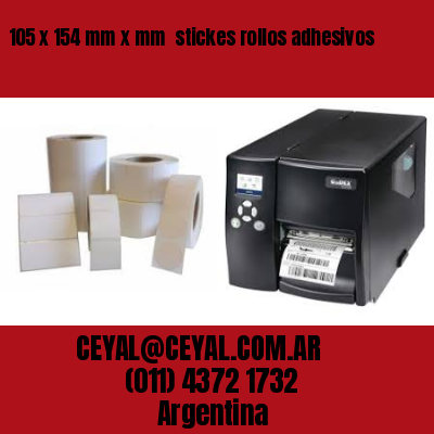 105 x 154 mm x mm  stickes rollos adhesivos