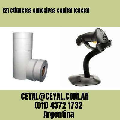 121 etiquetas adhesivas capital federal