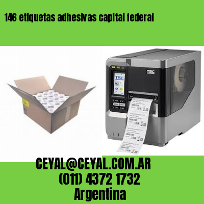 146 etiquetas adhesivas capital federal