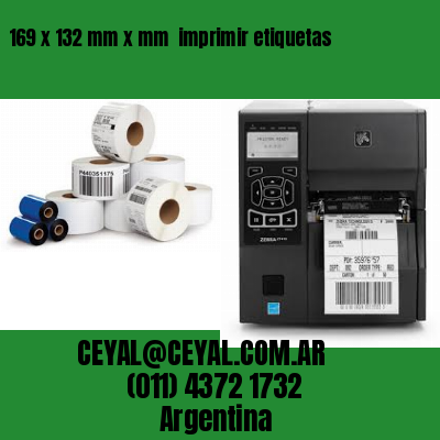 169 x 132 mm x mm  imprimir etiquetas