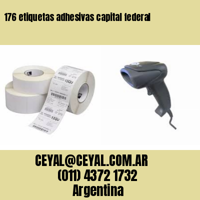 176 etiquetas adhesivas capital federal