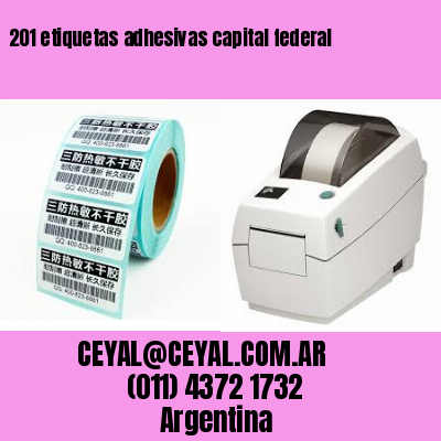 201 etiquetas adhesivas capital federal