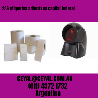 236 etiquetas adhesivas capital federal