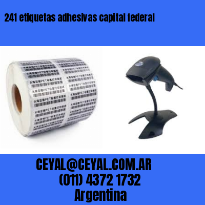241 etiquetas adhesivas capital federal