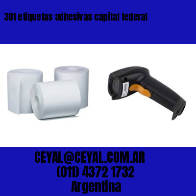 301 etiquetas adhesivas capital federal