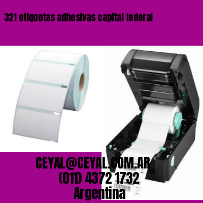 321 etiquetas adhesivas capital federal