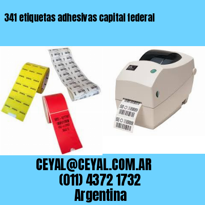 341 etiquetas adhesivas capital federal