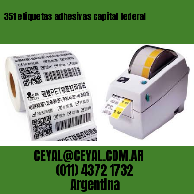 351 etiquetas adhesivas capital federal