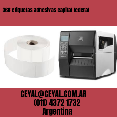 366 etiquetas adhesivas capital federal