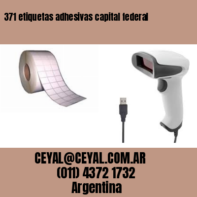 371 etiquetas adhesivas capital federal