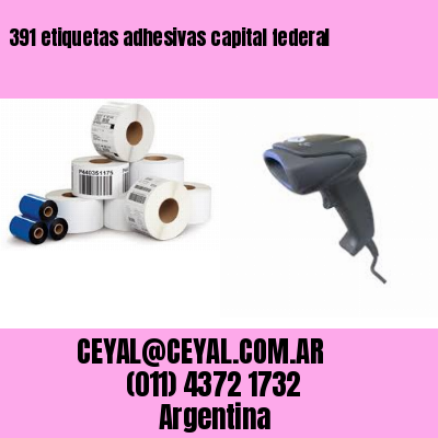 391 etiquetas adhesivas capital federal