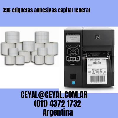 396 etiquetas adhesivas capital federal