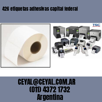 426 etiquetas adhesivas capital federal