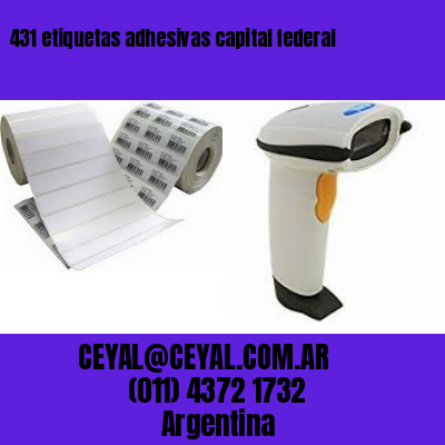 431 etiquetas adhesivas capital federal