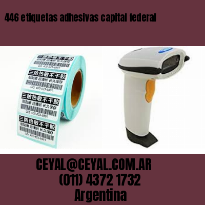 446 etiquetas adhesivas capital federal