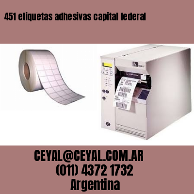 451 etiquetas adhesivas capital federal