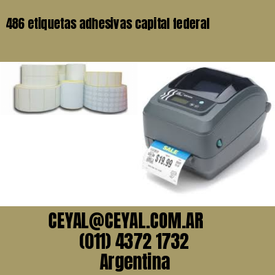 486 etiquetas adhesivas capital federal