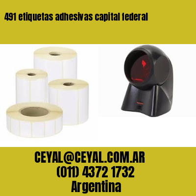 491 etiquetas adhesivas capital federal