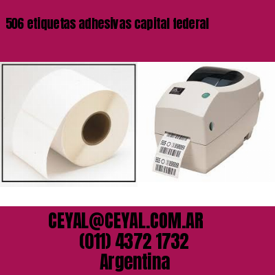506 etiquetas adhesivas capital federal