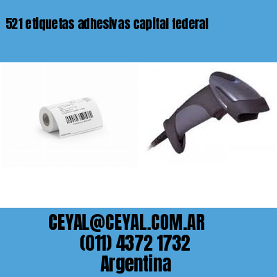 521 etiquetas adhesivas capital federal