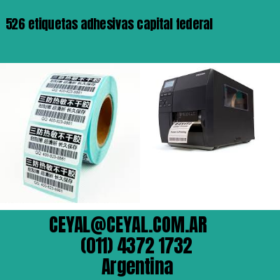 526 etiquetas adhesivas capital federal