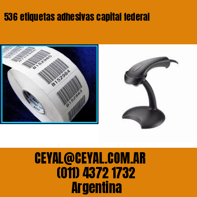 536 etiquetas adhesivas capital federal