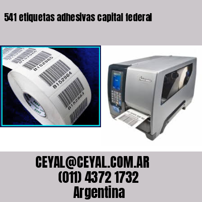 541 etiquetas adhesivas capital federal