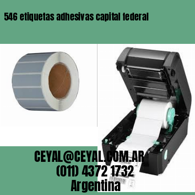 546 etiquetas adhesivas capital federal