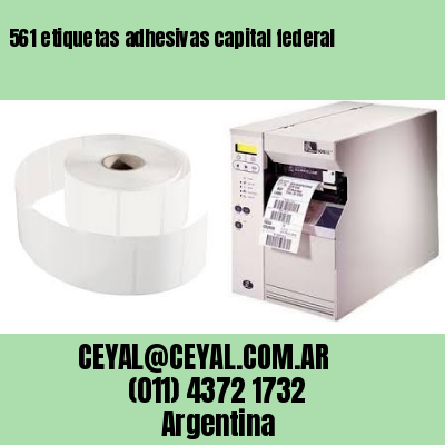 561 etiquetas adhesivas capital federal