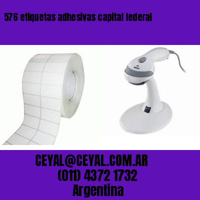576 etiquetas adhesivas capital federal